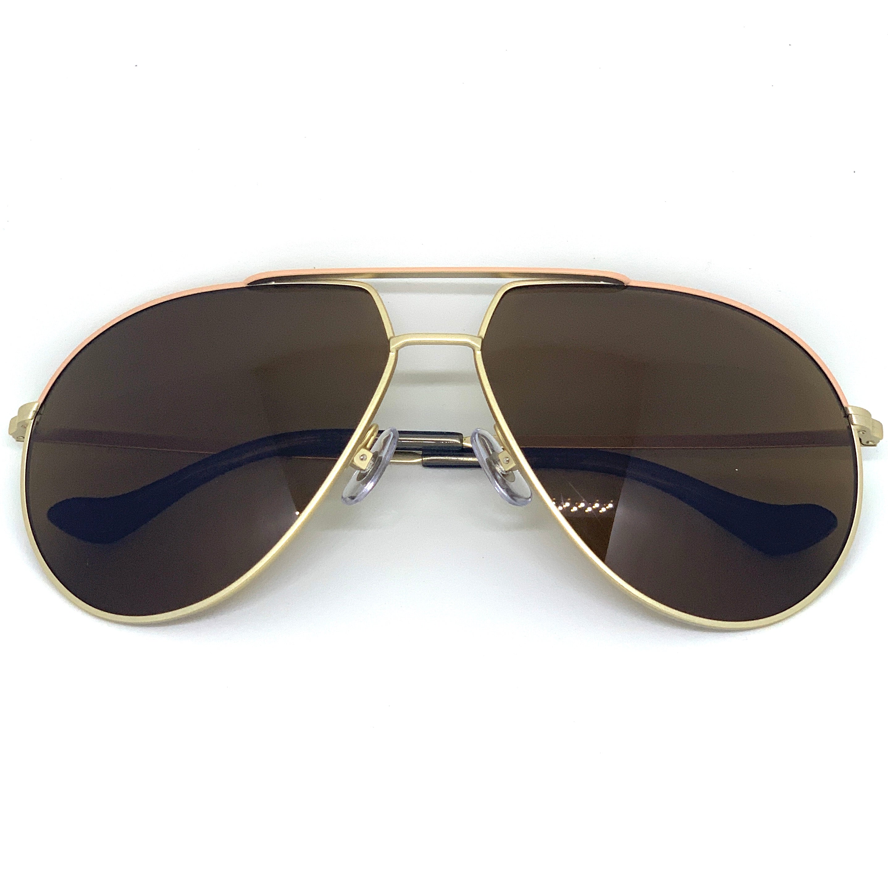 Spinoza Sharveen Ivory x Rose Sunglasses Aspen Rose Polarized Sunglasses - Crystal Clear Round Frame  main image 2